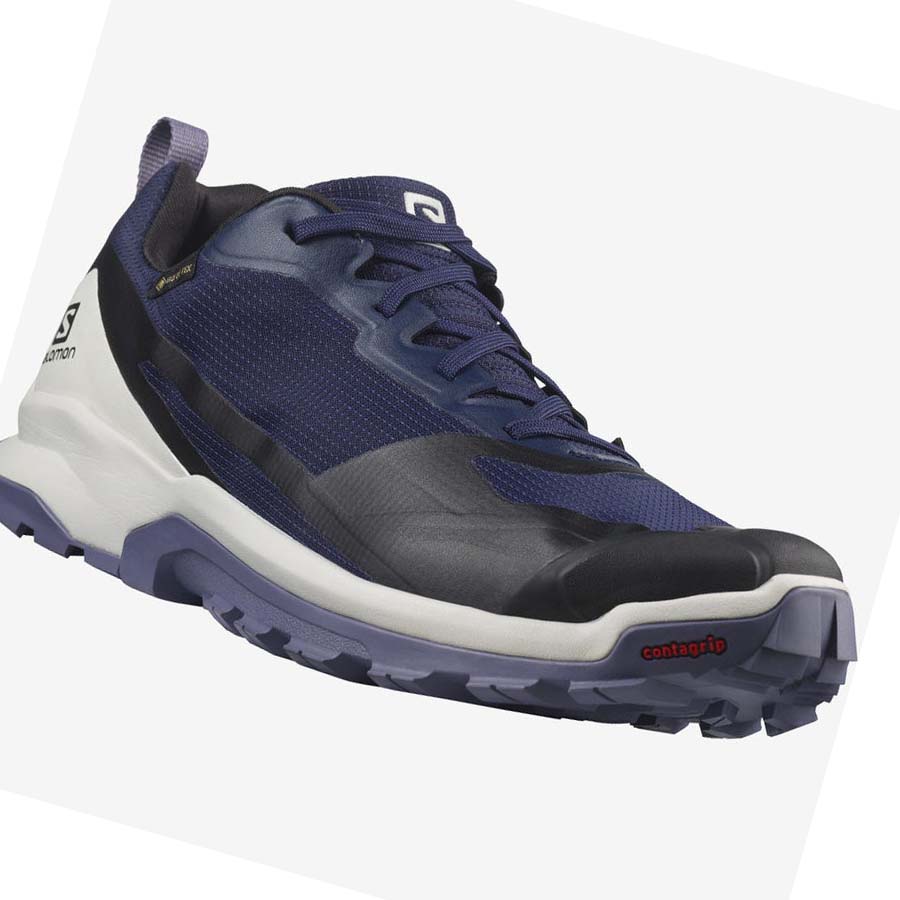 Salomon XA COLLIDER 2 GORE-TEX Trail Futócipő Női Kék | HU 2864EBC